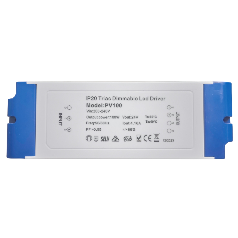 100W 24V Triac dimmable Led driver