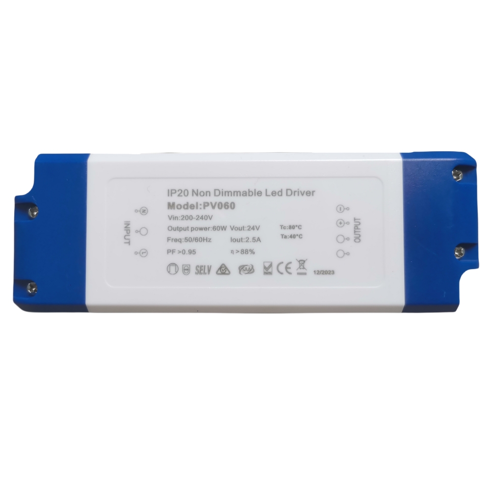 60w 12v constant voltage led drievr