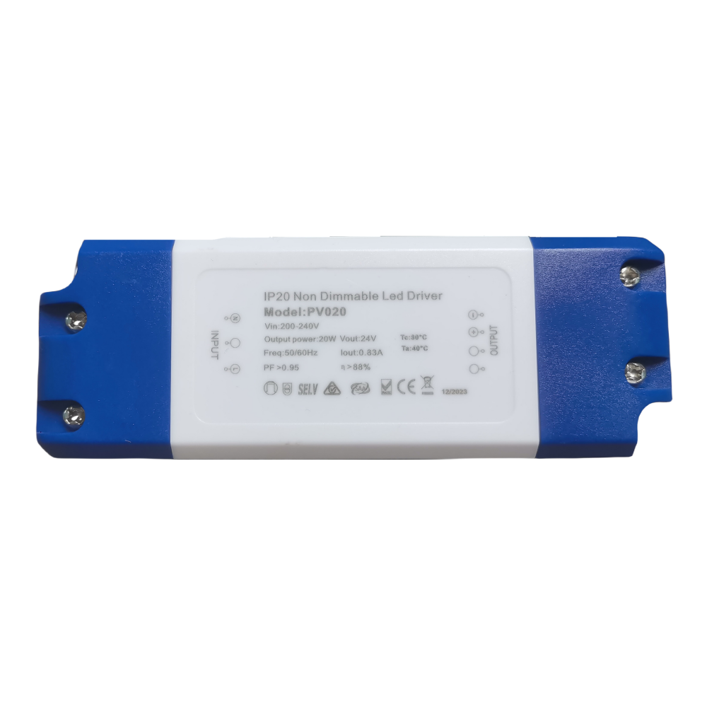 20W 24V constant voltage led driver