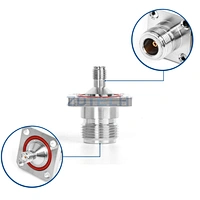 ZD Brand N Female to Sma female flange type Adapter Rf Connector