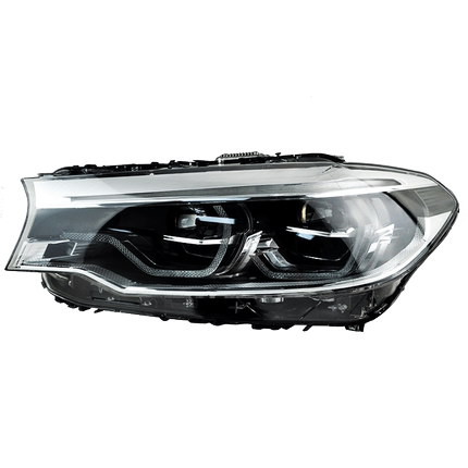 Headlight Assembly Upgrade High-End LED Retrofit Laser Daytime Running Lights for 18-19 BMW 5 Series G38