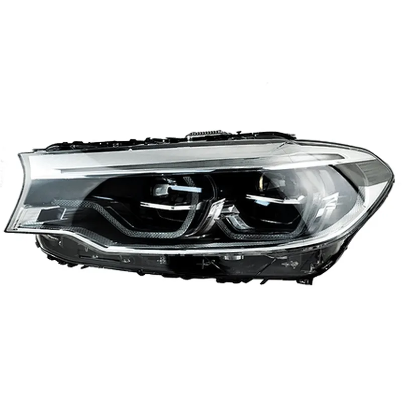 Headlight Assembly Upgrade High-End LED Retrofit Laser Daytime Running Lights for 18-19 BMW 5 Series G38