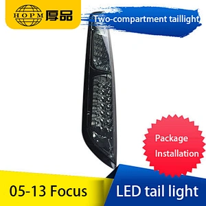 Taillight assembly retrofit rear flowing light full LED tuning light for 05-13 models Ford Focus