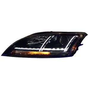 Modified Xenon Light Headlight Assembly LED Xenon Lamp Double Light Lens Tuning Light For TT 2006-2014 Version