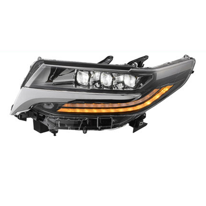 LED headlight Light Retrofit three-eye lens headlight assembly tuning light for 19-20 Toyota Vellfire / Alphard