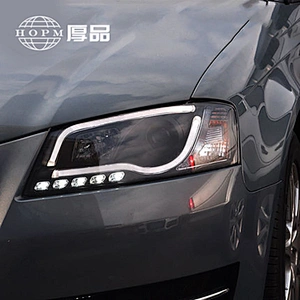 Tuning Light Daytime Guide LED Tear-eye Modified Xenon Headlight Assembly for 2008-2012 A3