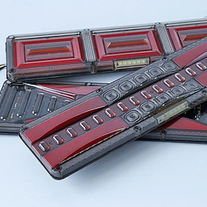 12V-24V Warning General Marker Lamp Old Steyr Side Tail Light 464mm*130mm Clearance Light For Truck
