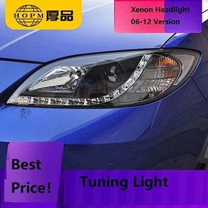 Xenon HeadLight Assembly Tuning Light LED Lens Modified Xenon Light Tear-eyes For 2006-2012