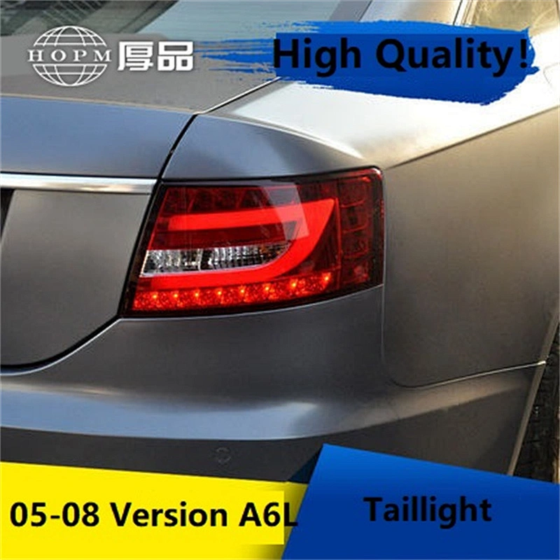 Taillight Assembly Tuning Light High Quality Optical Fiber Modified LED taillight For A6L 2005-2008 Version