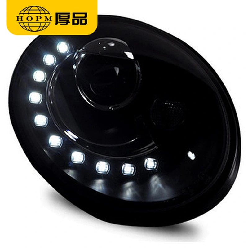 Headlight assembly lens LED tear-eye conversion xenon light tuning light for 98-05/09-12 models  Volksawagen Beetle