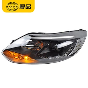 Tuning Light Headlight ST Edition Lens Modified LED Tear-eye Xenon Headlight Assembly For 2012-2014