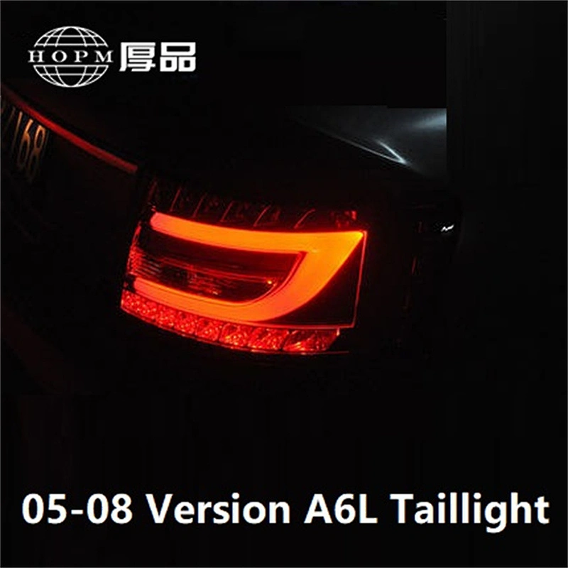 Taillight Assembly Tuning Light High Quality Optical Fiber Modified LED taillight For A6L 2005-2008 Version