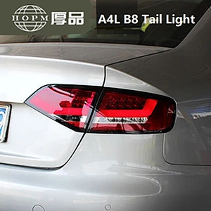 Taillight Assembly Tuning Light High Level Optical Fiber Modified LED taillight For A4L B8 2009-2012 Version