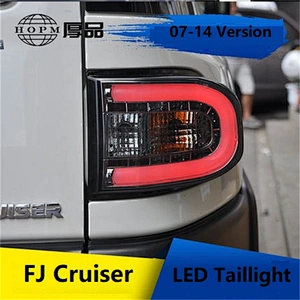 Blackened Version Light-guide Taillight Assembly Modified Taillight Car Accessories Tuning Light For FJ Cruiser 2007-2014
