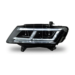 Headlight assembly retrofit LED daytime running light lens matrix high headlight tuning light for 09-18 models Audi Q5