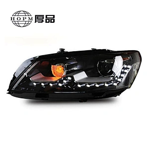 Tuning Light LED Headlight Automatic Daytime Running Version For Car Auto Passat 2011-2015 Headlight