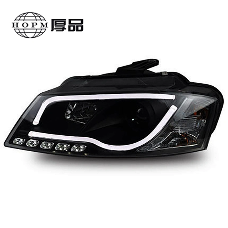 Tuning Light Daytime Guide LED Tear-eye Modified Xenon Headlight Assembly for 2008-2012 A3