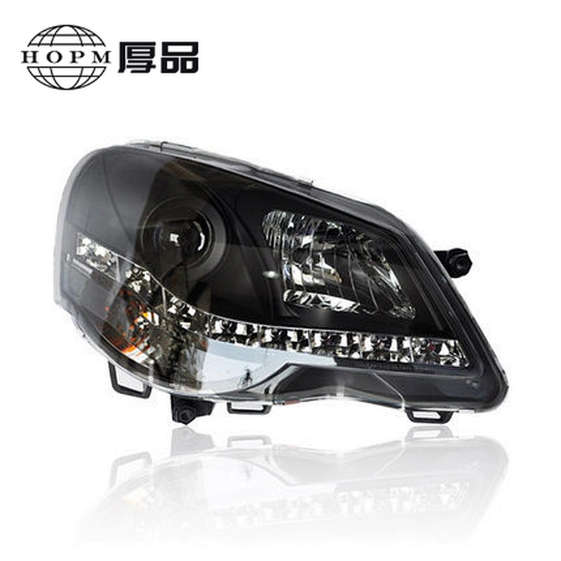 Headlight assembly lens LED xenon tuning light for 05-09 modles Volkswagen old POLO