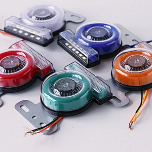 24V Warning Light Small Sun Clearance Light Side Light Marker Lamp 115mm*74mm For Trucks