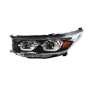 LED Headlights Q5 lens light guide led daytime running lights xenon headlight assembly tuning light for 15-17 models  Toyota Highlander