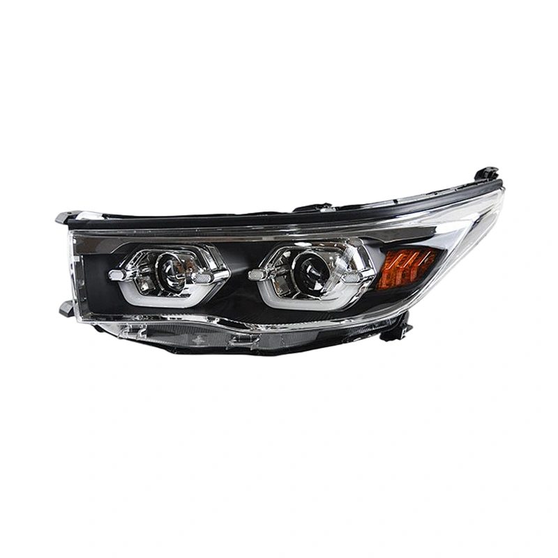 LED Headlights Q5 lens light guide led daytime running lights xenon headlight assembly tuning light for 15-17 models  Toyota Highlander