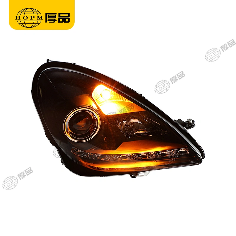 Headlight Assembly Tuning Light Modified Single Beam Light Original Car HID Version For SLK R171 04-12