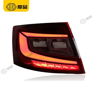 Taillight Assembly Tuning Light Modified Light-guide Running Brake Light For Octavia 15-17 RS Version