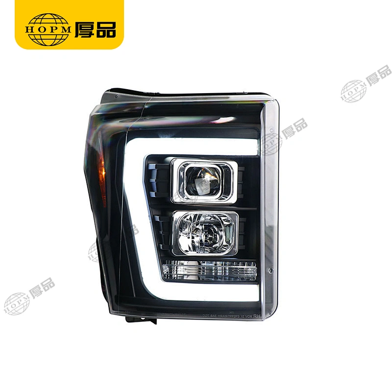 Headlight Assembly Tuning Light Modified Double Beam Light For F250 11-16 V2