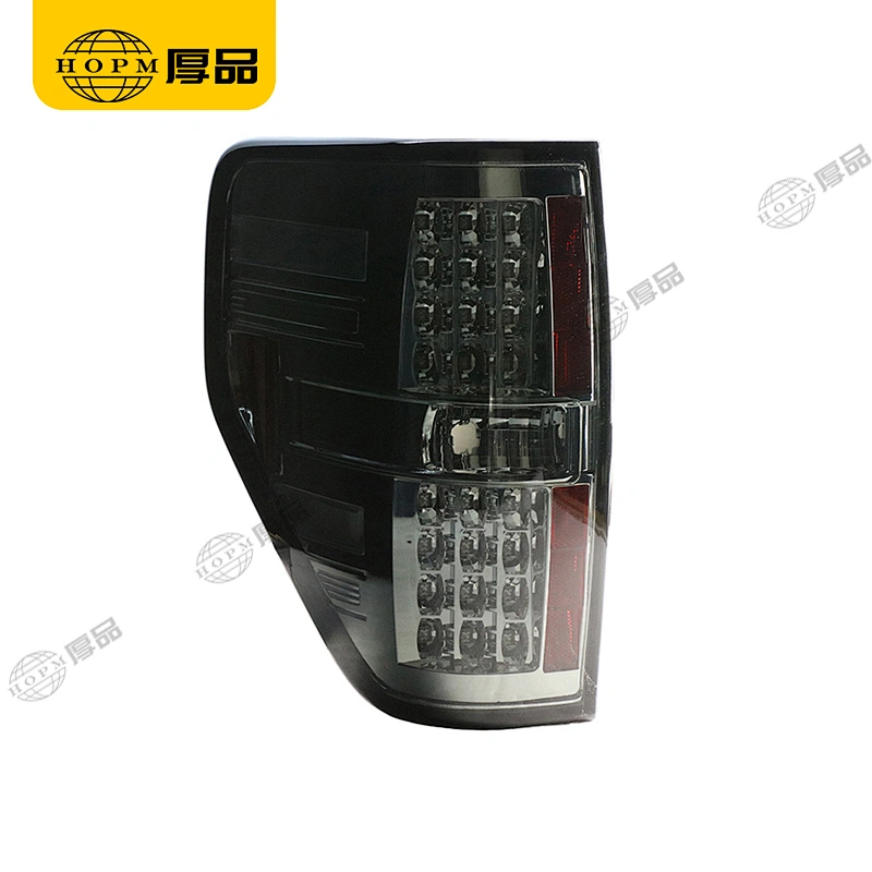 Taillight Assembly Tuning Light Modified LED Tail Light Blackened Yellow Turn signal For F150 Raptor 08-14