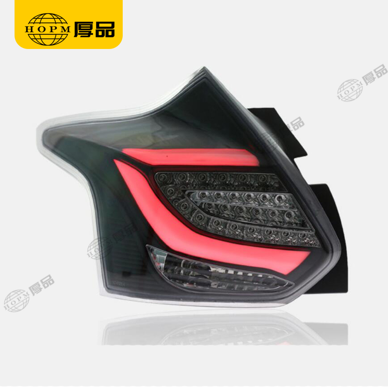 Taillight Assembly Tuning Light Modified LED Light-guide Running Turn signal Light For Fo-cus 12-14 Hatchback