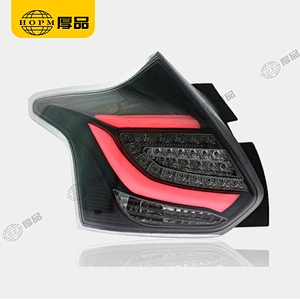 Taillight Assembly Tuning Light Modified LED Light-guide Running Turn signal Light For Fo-cus 12-14 Hatchback