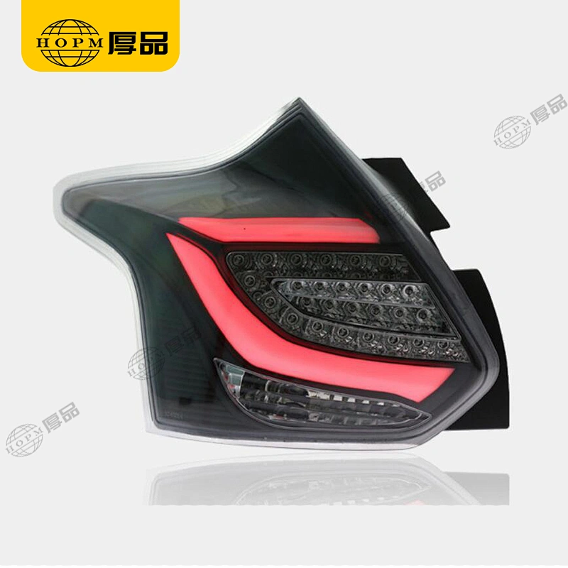 Taillight Assembly Tuning Light Modified LED Light-guide Running Turn signal Light For Fo-cus 12-14 Hatchback