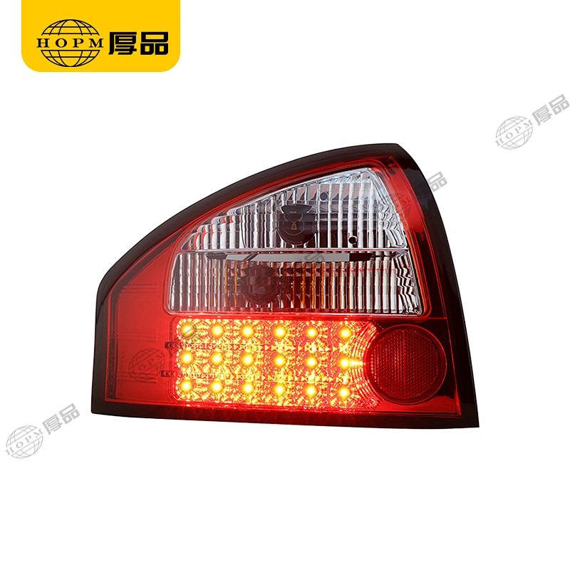 Taillight assembly Led lights Red background for 01-04 Audi A6