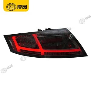 Taillight Assembly Led taillights Smoked-Black background Turning light Running light  for 06-13 Audi TT