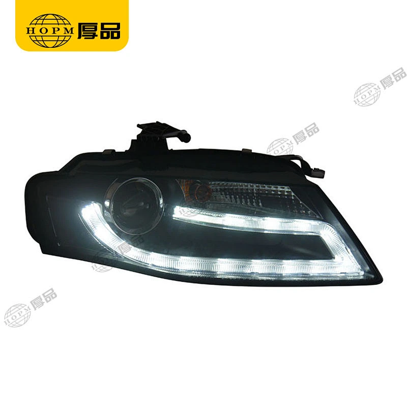 Headlight Assembly Double beam headlights for 09-12 Audi A4LB8