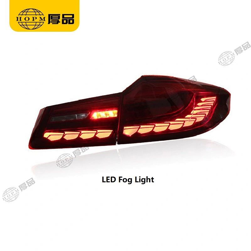 Taillight Assembly Tuning Light Modified LED Tail Light Dragon Scales Streamer Turn Signal Running Reverse For 5 Serie 18-20 G38