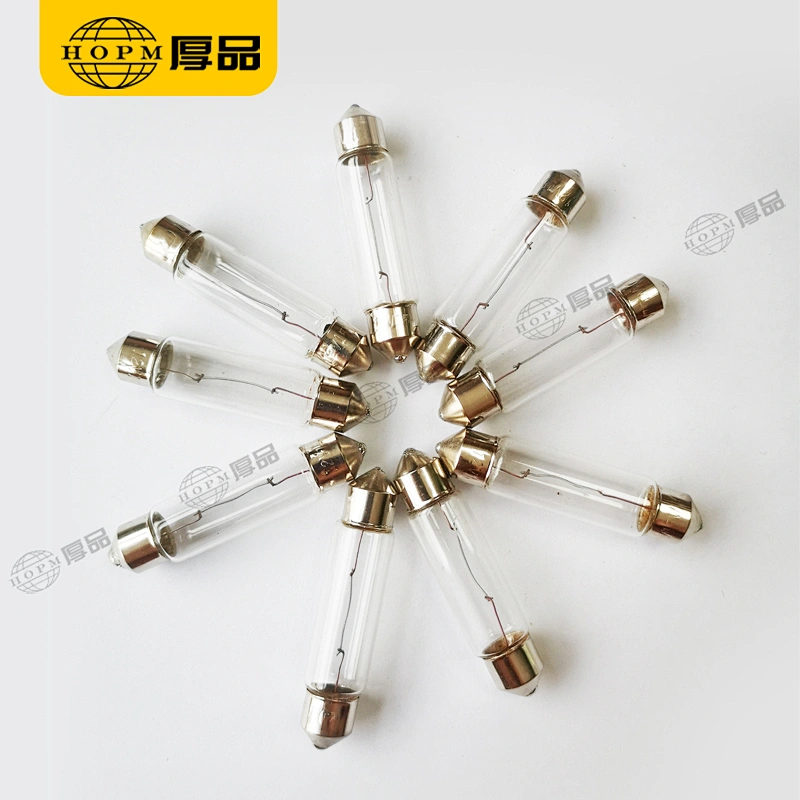 10X44MM 12V15W Led Double Sharp Auto Light Bulb