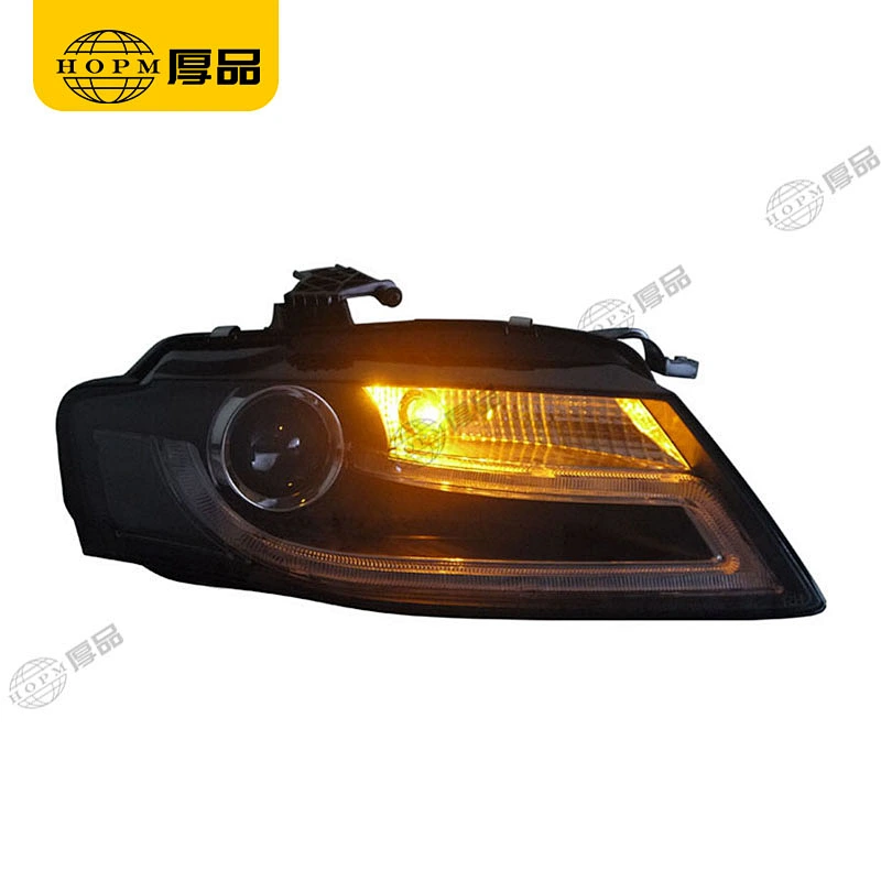 Headlight Assembly Double beam headlights for 09-12 Audi A4LB8