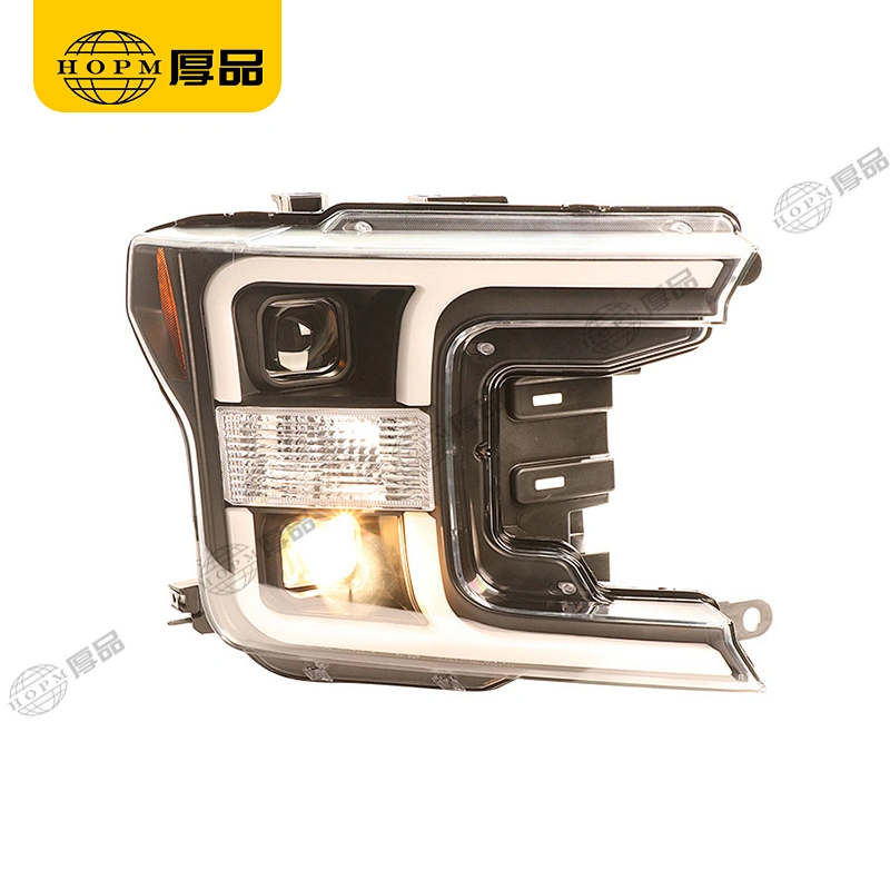 Headlight Assembly Tuning Light Modified Original Car Halogen Version For Ra-ptor F150 18- V1