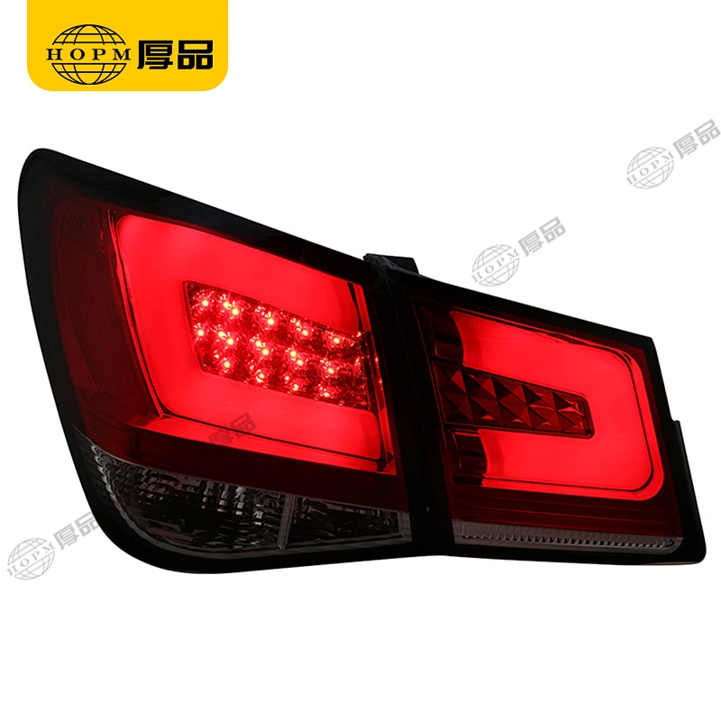 Taillight Assembly Led taillights Red background for 09-14 Chevrolet Cruze