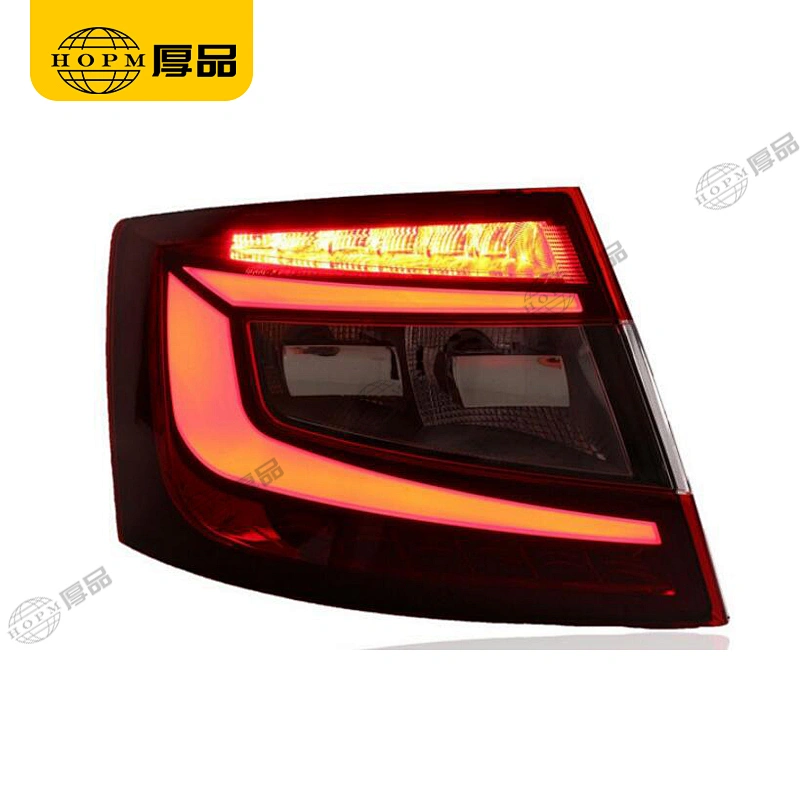 Taillight Assembly Tuning Light Modified Light-guide Running Brake Light For Octavia 15-17 RS Version