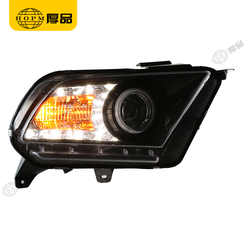 Headlight Assembly Tuning Light Modified Light For Mu-stang 10-14 V1