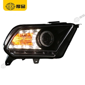 Headlight Assembly Tuning Light Modified Light For Mu-stang 10-14 V1