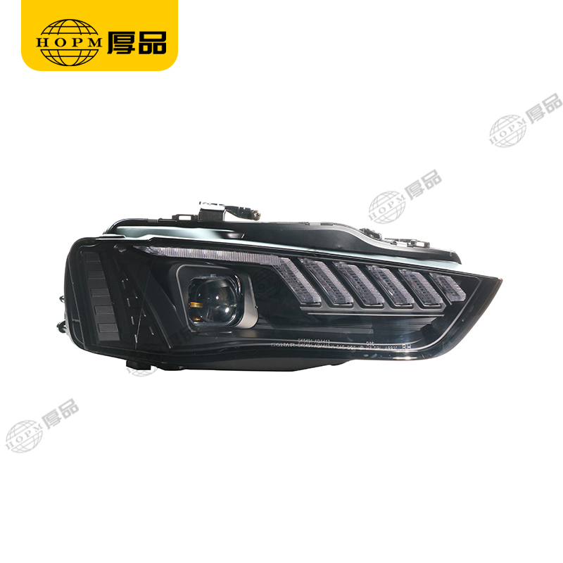 Headlight Assembly halogen version With the motor for 13-16 Audi A4L