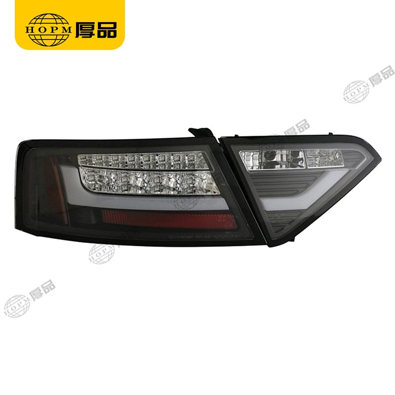 Taillight Assembly Led taillights Black background for Audi A5