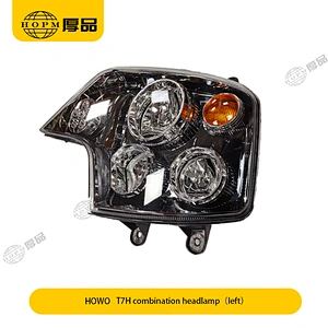 HOWO T7H Trailer And Truck Lamps  Front Combination Headlamp