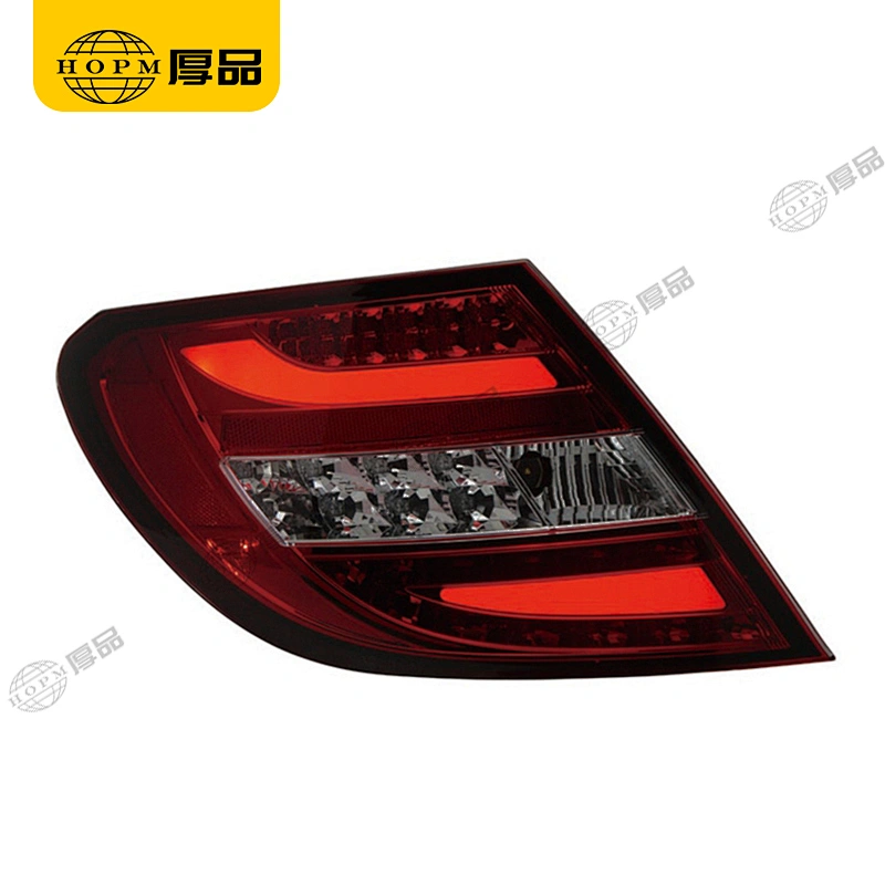 Taillight Assembly Full LED Light Red background for 07-10 Mercedes-Benz C-Class W204