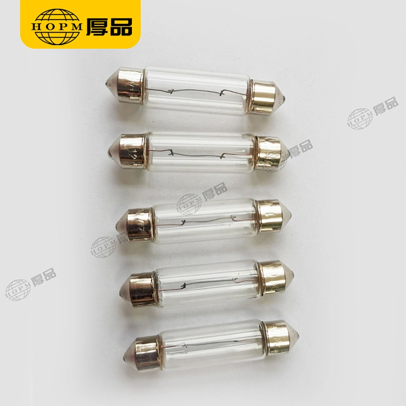 10X44MM 12V15W Led Double Sharp Auto Light Bulb