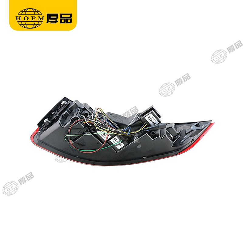 Taillight Assembly Tuning Light Modified LED Tail Light Red Background For 997 05-09