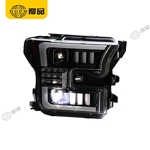 Headlight Assembly Tuning Light Modified LED Light Horse Racing Original Car LED Version For Ra-ptor F150 15-17